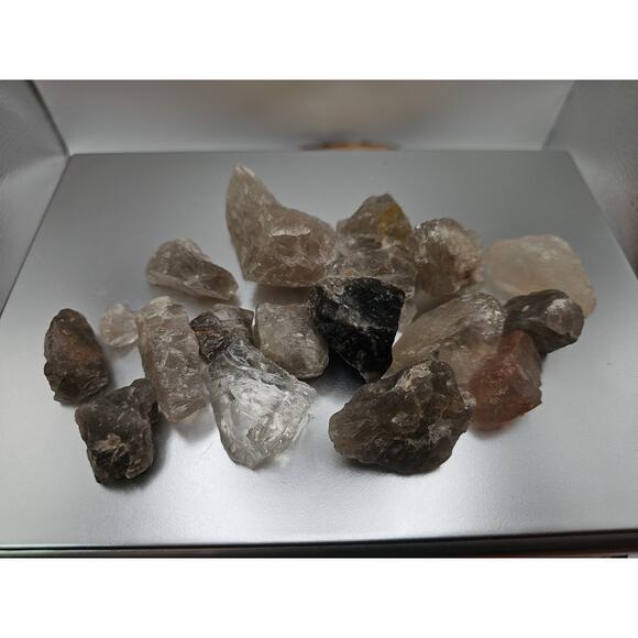 Smoky Quartz Mix 19pcs - Picture 1 of 12